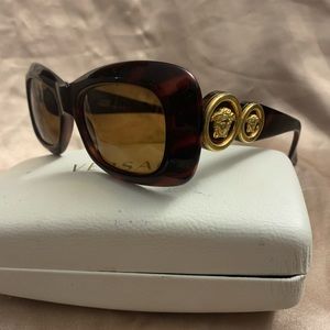 Gianni Versace Dual Medusa Head Sunglasses